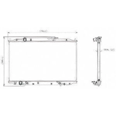 DENSO - 221-3244 - Radiateur pa2