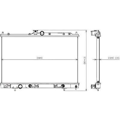 Radiator by DENSO - 221-3301 pa2