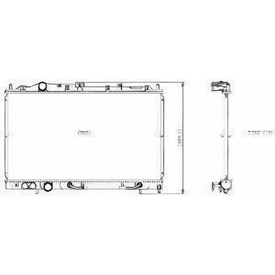 Radiator by DENSO - 221-3304 pa2