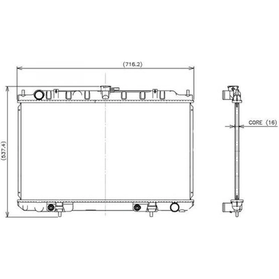 DENSO - 221-3401 - Radiator pa5