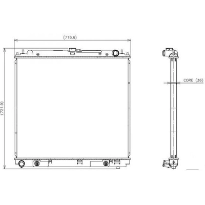 DENSO - 221-3409 - Radiator pa4