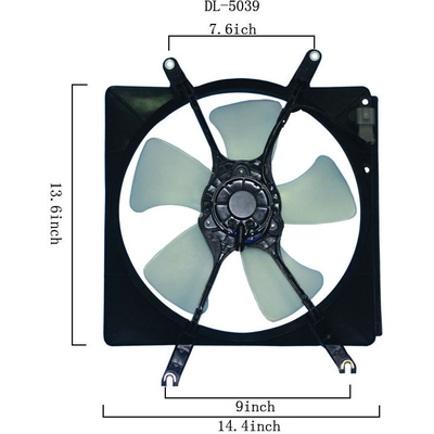 APDI - 6011103 - Engine Cooling Fan Assembly pa2