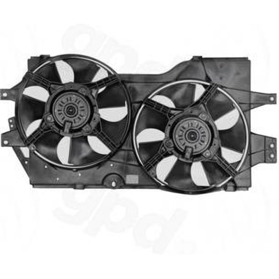 Radiator Fan Assembly by GLOBAL PARTS DISTRIBUTORS - 2811474 pa2