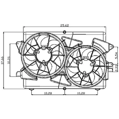 Radiator Fan Motor Assembly - GM3117103 pa2