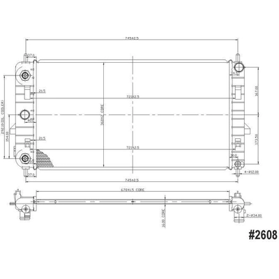 Radiator - GM3010489 pa1