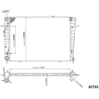 Radiateur - KI3010125 / HY3010164 pa1