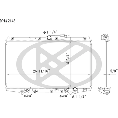 Radiator by KOYORAD - A2148 pa1