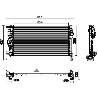 Radiateur by MAHLE ORIGINAL - CR2335-000P pa1