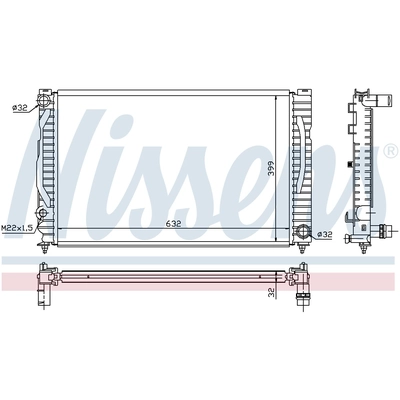 Radiateur by NISSENS - 60496 pa2