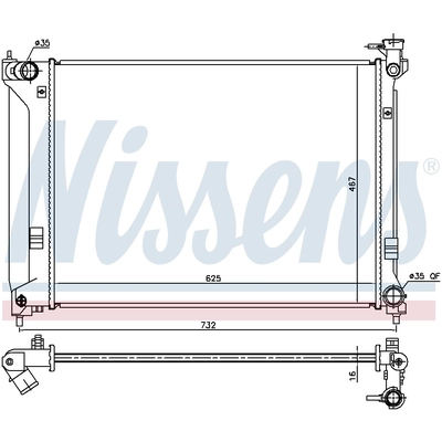 Radiateur de NISSENS - 675064 pa2