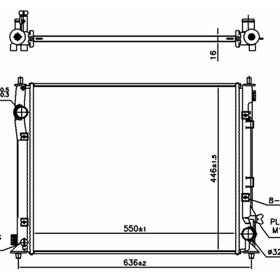 NISSENS - 686802 - Radiator pa1