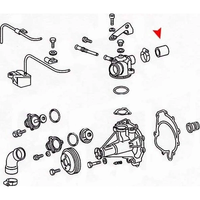 Radiator Or Coolant Hose by URO - 1192030382 pa2