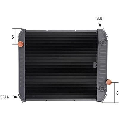 Radiator by SPECTRA PREMIUM INDUSTRIES - 2001-1523 pa1