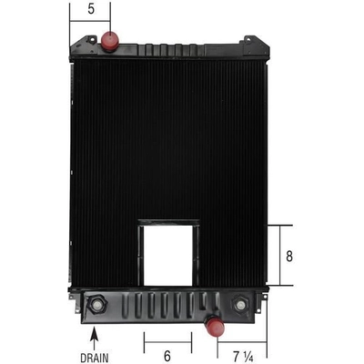 Radiator by SPECTRA PREMIUM INDUSTRIES - 2001-1714C pa1