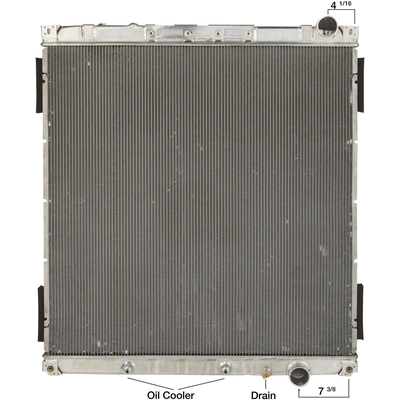 Radiator by SPECTRA PREMIUM INDUSTRIES - 2001-1732 pa2