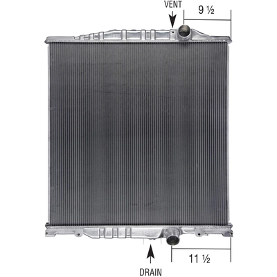 Radiator by SPECTRA PREMIUM INDUSTRIES - 2001-4603 pa1