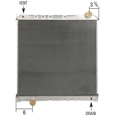 Radiator by SPECTRA PREMIUM INDUSTRIES - 2002-1511 pa1