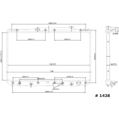 Radiator - TO3010115 pa1