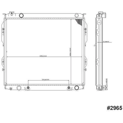 Radiator - TO3010314 / TO3010291 / TO3010316 pa1