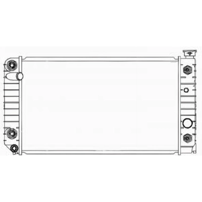 Radiator by TYC - 705 pa2
