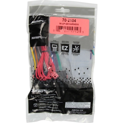 Radio Connector by METRA ELECTRONICS - 70-2104 pa2