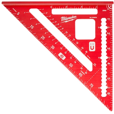 MILWAUKEE - MLSQM070 - 7" Magnetic Rafter Square pa2