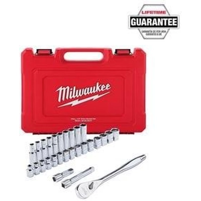 Ratchet & Socket Set by MILWAUKEE - 48-22-9510 pa9