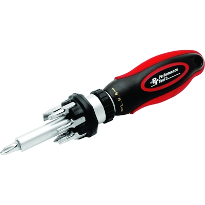 Ratcheting Screwdriver by PERFORMANCE TOOL - W9128 pa1