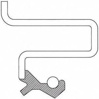 Rear Axle Seal by NATIONAL OIL SEALS - 100537 pa2