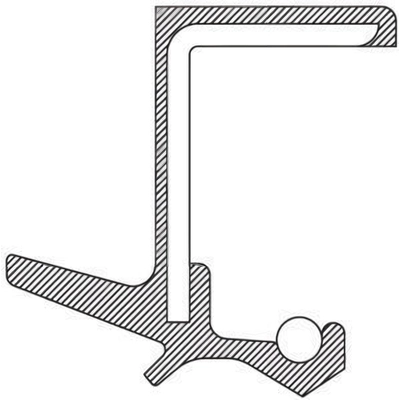 NATIONAL OIL SEALS - 223540 - Joint d'essieu arrière pa4