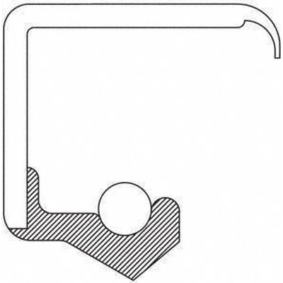 Rear Axle Seal by NATIONAL OIL SEALS - 239146 pa2