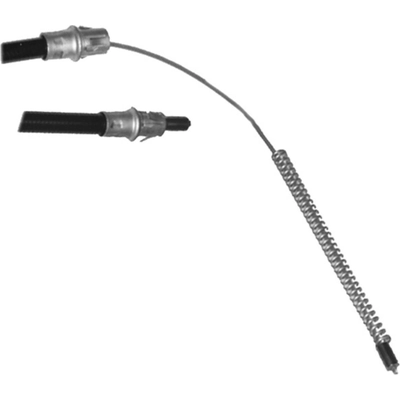 Rear Brake Cable by WORLDPARTS - 136623 pa4