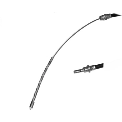 Rear Brake Cable by WORLDPARTS - 136654 pa3