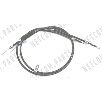 Rear Brake Cable by WORLDPARTS - 1651238 pa1
