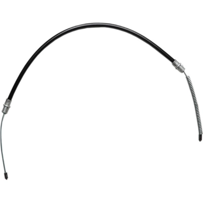 Rear Brake Cable by WORLDPARTS - 166416 pa4