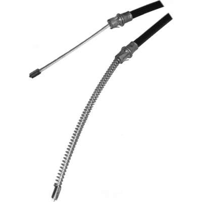 Rear Brake Cable by WORLDPARTS - 177751 pa3