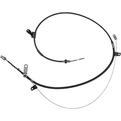 Rear Brake Cable by WORLDPARTS - 3225172 pa3