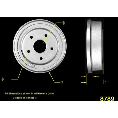 BENDIX GLOBAL - PDR0141 - Brake Drum pa2