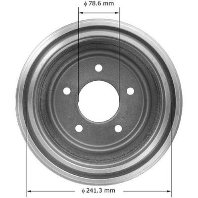 BENDIX GLOBAL - PDR0484 - Brake Drum pa2