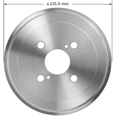 BENDIX GLOBAL - PDR0515 - Rear Brake Drum pa1