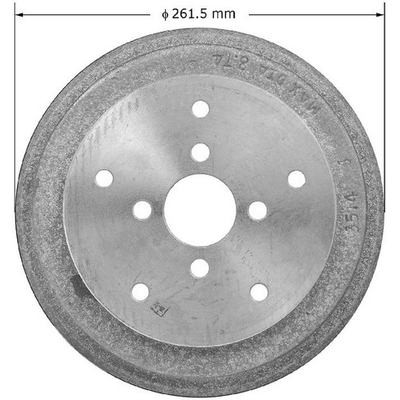 BENDIX GLOBAL - PDR0544 - Brake Drum pa3