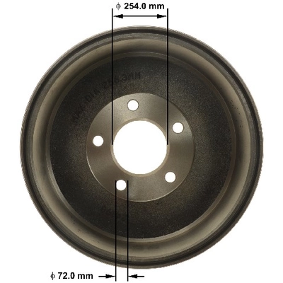 BENDIX GLOBAL - PDR0829 - Brake Drum pa3