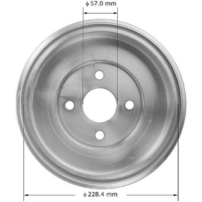 BENDIX GLOBAL - PDR0837 - Brake Drum pa3