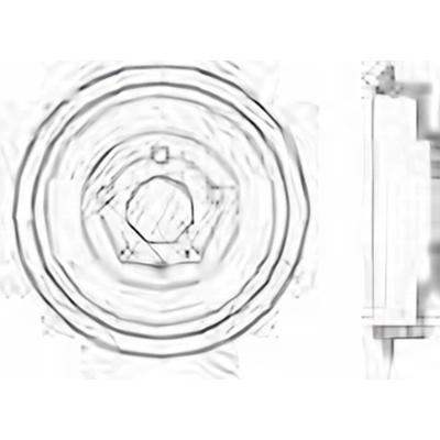 Tambour de frein arrière by CENTRIC PARTS - 123.33020 pa2