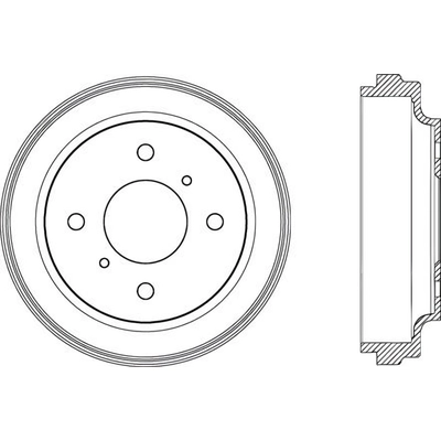 Tambour de frein arri�re by CENTRIC PARTS - 123.42028 pa2