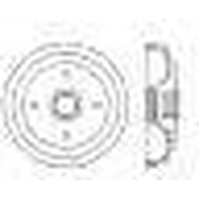 Rear Brake Drum by CENTRIC PARTS - 123.43003 pa1