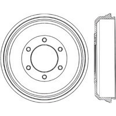 Rear Brake Drum by CENTRIC PARTS - 123.43006 pa2