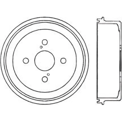 Rear Brake Drum by CENTRIC PARTS - 123.44021 pa2