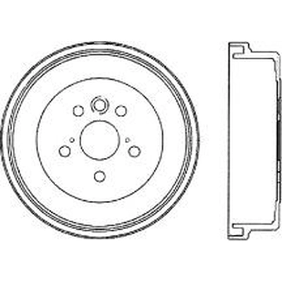 Rear Brake Drum by CENTRIC PARTS - 123.44025 pa2