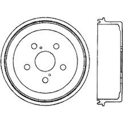 Rear Brake Drum by CENTRIC PARTS - 123.44027 pa2